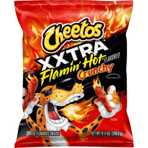 Cheetos XXtra Flamin’ Hot: crunchy snack at 4.99 USD today