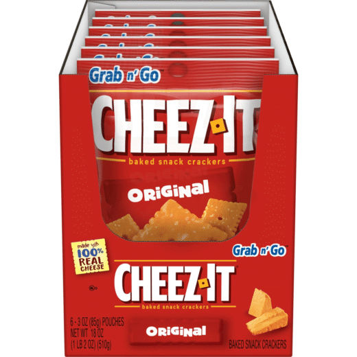 Cheez-It 6-pack Original: price drops to $10.85, rarely seen
