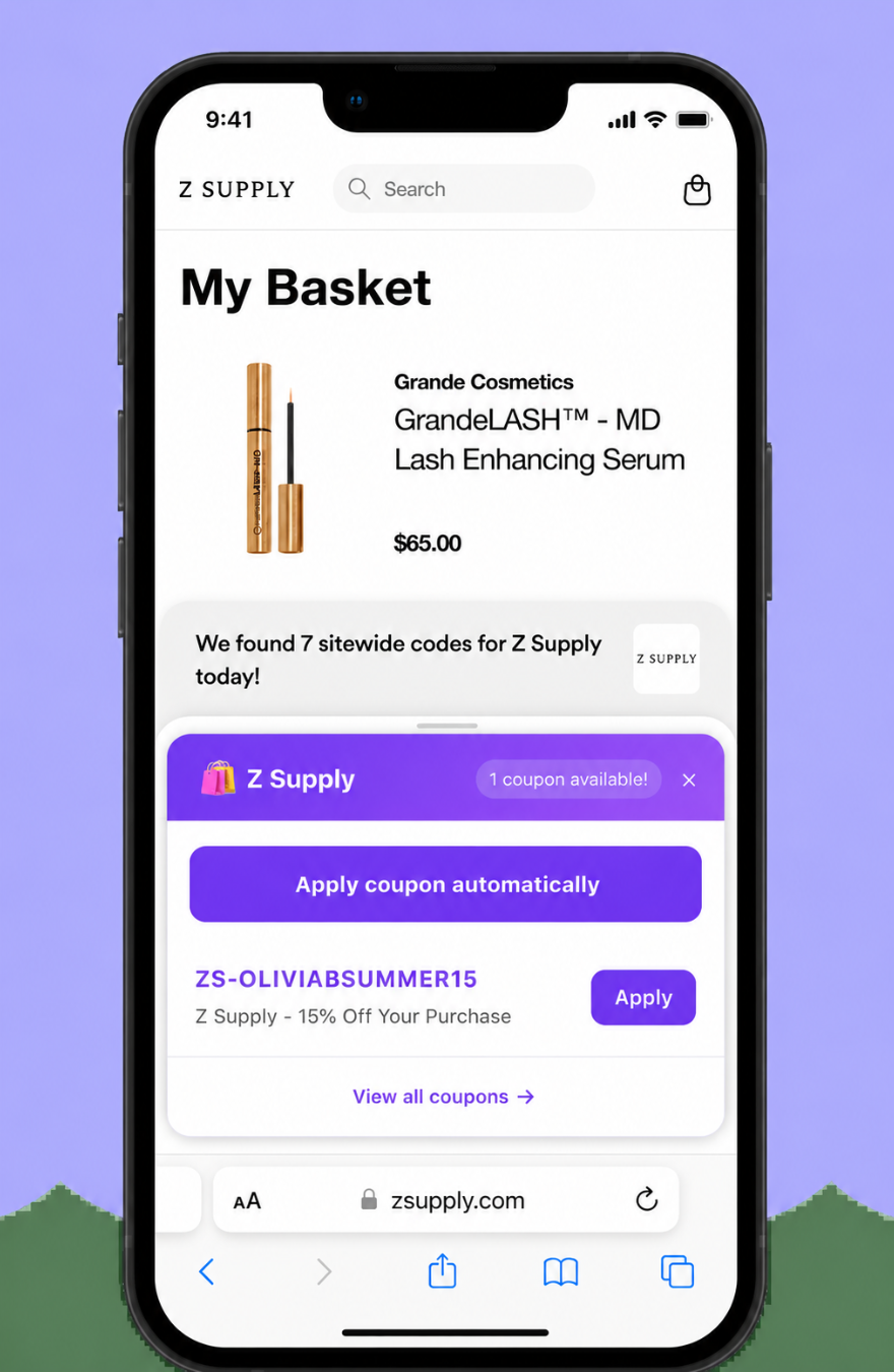 ForeverShoppers coupon popup on checkout